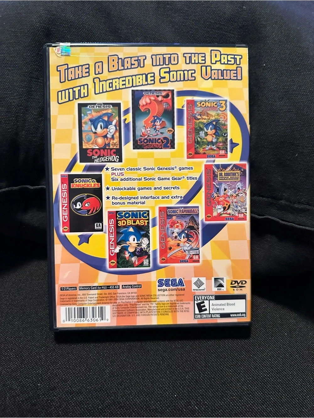 PlayStation 2  Sonic Mega Collection